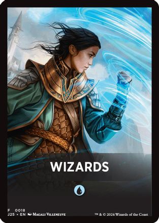 Wizards Theme Card (J25-018) [Foundations Jumpstart]