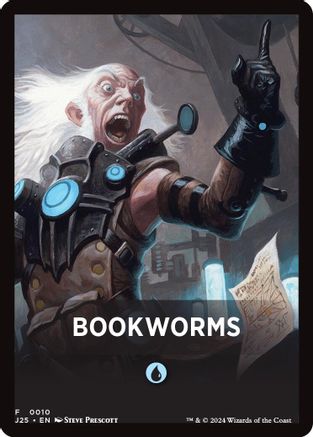 Bookworms Theme Card (J25-010) [Foundations Jumpstart]