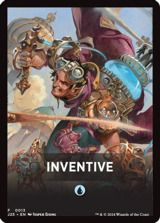 Inventive Theme Card (J25-013) [Foundations Jumpstart]