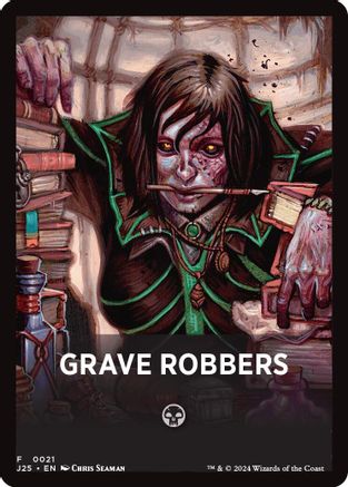 Grave Robbers Theme Card (J25-021) [Foundations Jumpstart]
