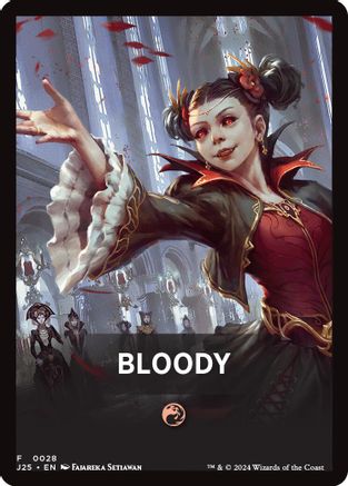 Bloody Theme Card (J25-028) [Foundations Jumpstart]
