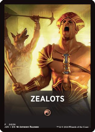 Zealots Theme Card (J25-036) [Foundations Jumpstart]