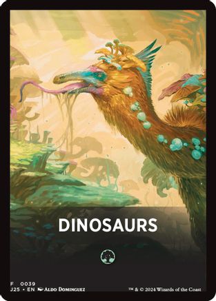 Dinosaurs Theme Card (J25-039) [Foundations Jumpstart]