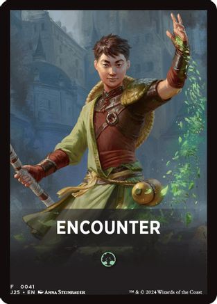 Encounter Theme Card (J25-041) [Foundations Jumpstart]