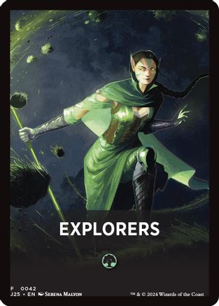 Explorers Theme Card (J25-042) [Foundations Jumpstart]