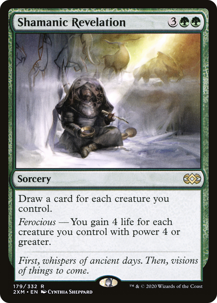 Shamanic Revelation (2XM-179) [Double Masters] Foil