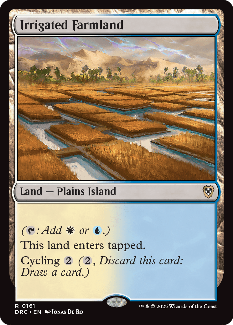 Irrigated Farmland (DRC-161) [Commander: Aetherdrift]