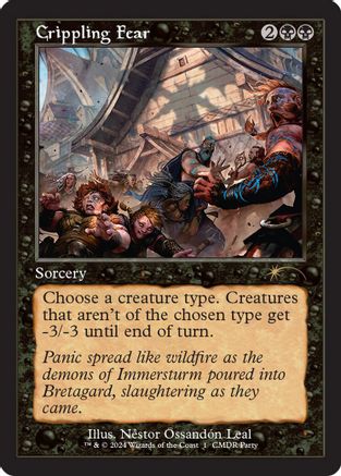 Crippling Fear (Retro Frame) (WPN-001) [WPN & Gateway Promos]