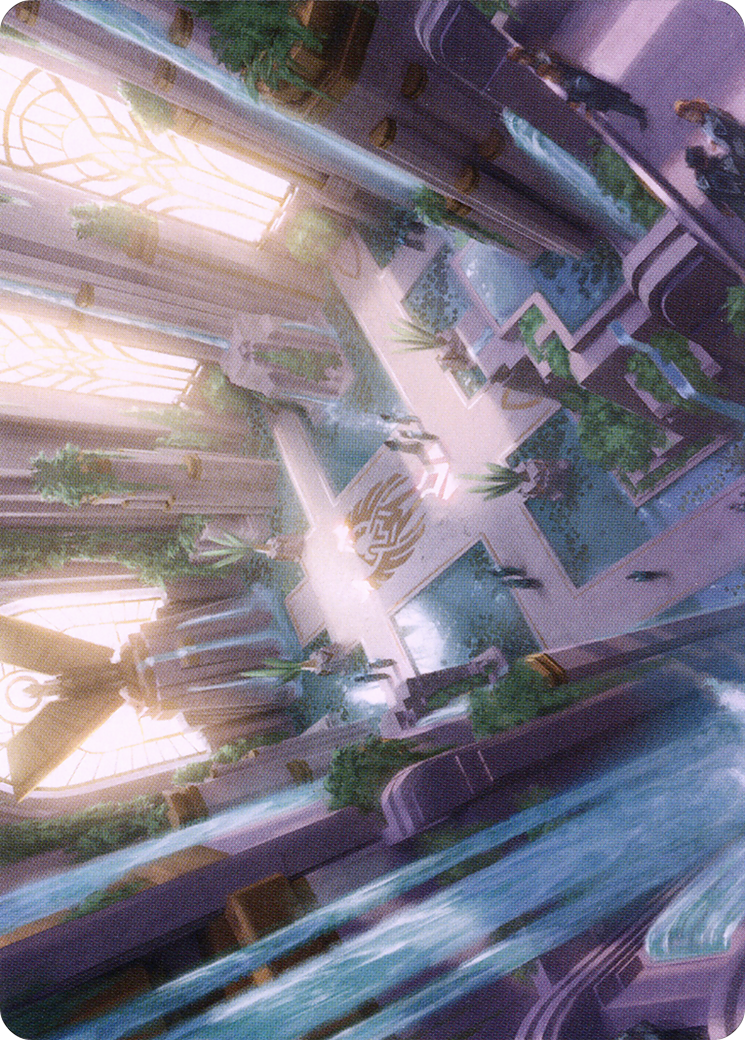 Spara's Headquarters // Spara's Headquarters (ASNC-036) (Borderless) [New Capenna Art Series] Foil