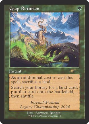 Crop Rotation (Retro Frame) (Eternal Weekend 2024 Promo) (UMP-002) [Unique and Miscellaneous Promos]