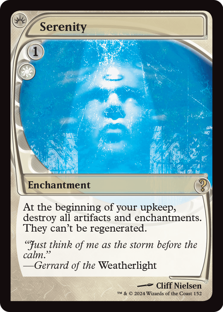 Serenity (Future Sight) (MB2-152) [Mystery Booster 2]