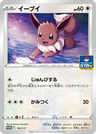 Eevee - 163/S-P (163/S-P) - SP Sword  Shield Promos