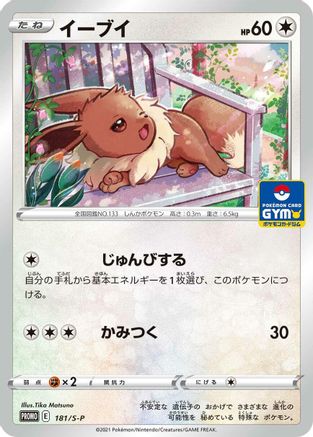 Eevee - 181/S-P (181/S-P) - SP Sword  Shield Promos