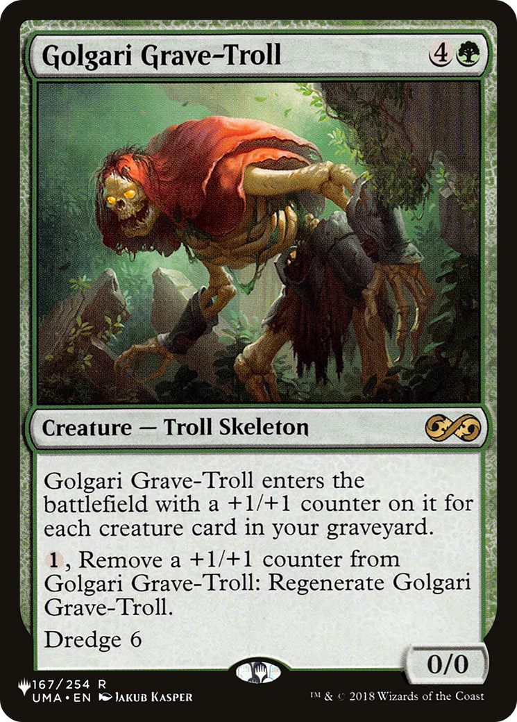 Golgari Grave-Troll (LIST-UMA-167) [The List]