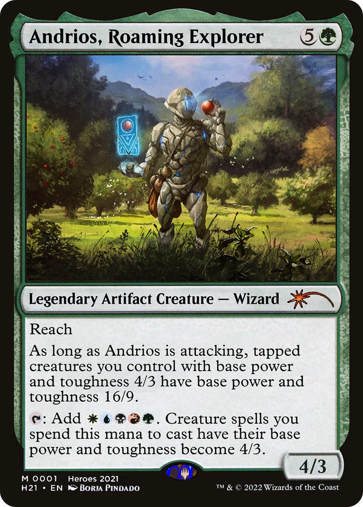 Andrios, Roaming Explorer (PH21-001) [2021 Heroes of the Realm]