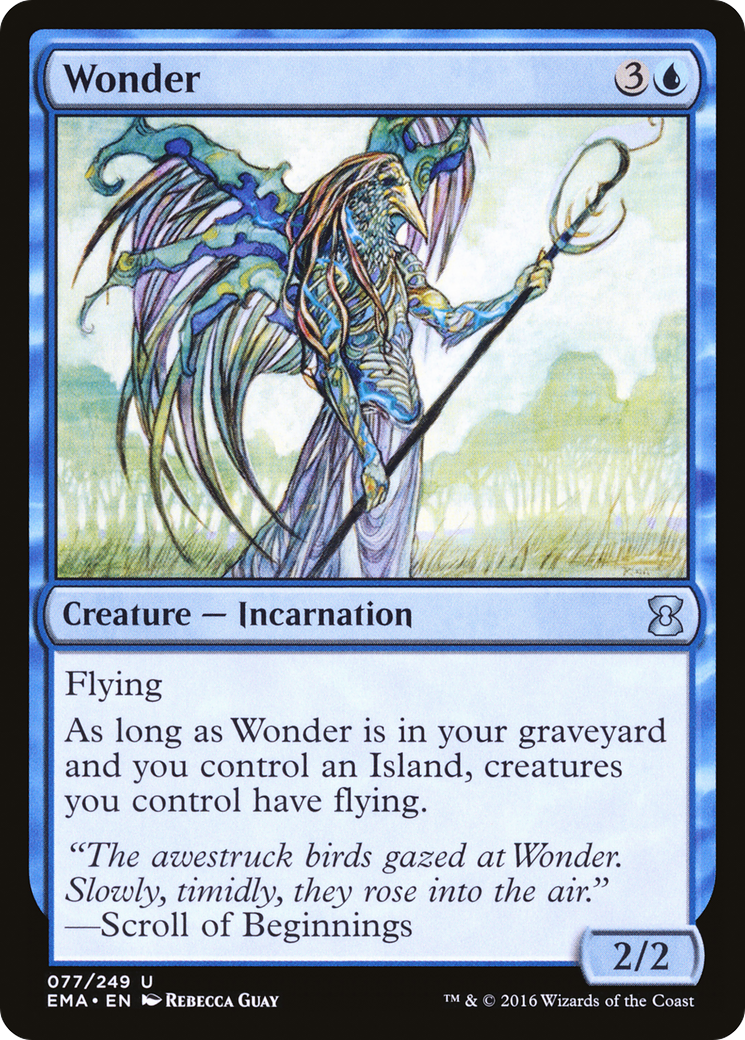 Wonder (EMA-077) [Eternal Masters] Foil