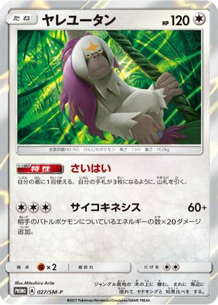 Oranguru - 027/SM-P (027/SM-P) - SMP Sun  Moon Promos Holofoil