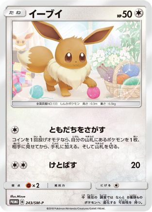 Eevee - 243/SM-P (243/SM-P) - SMP Sun  Moon Promos