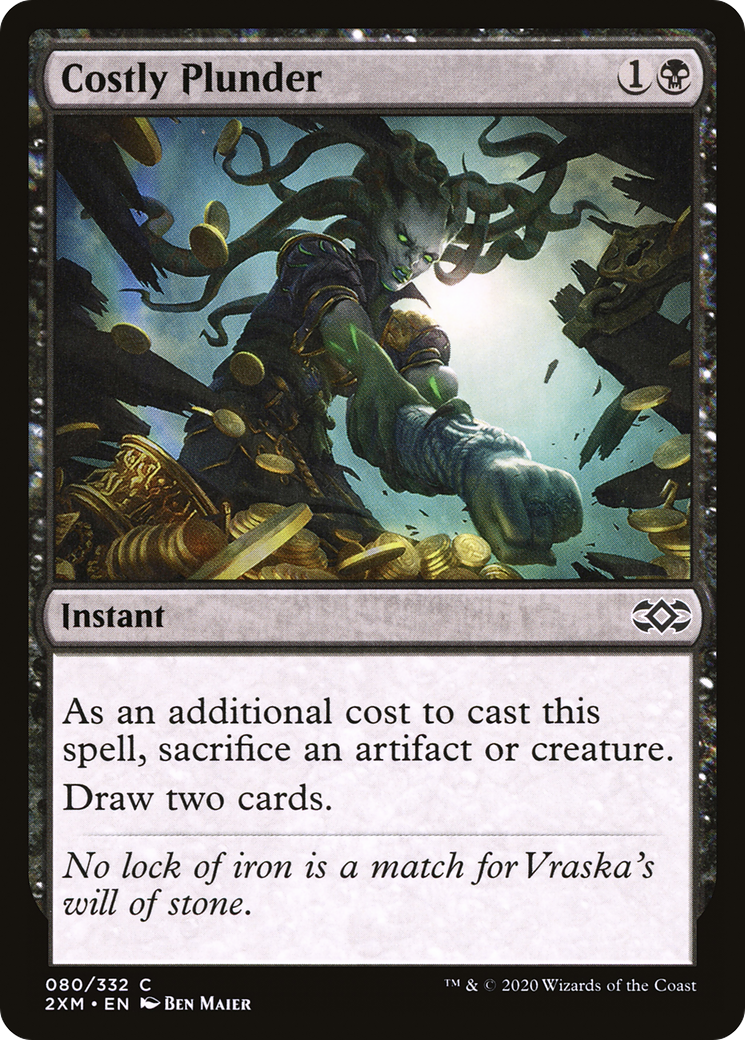Costly Plunder (2XM-080) [Double Masters]
