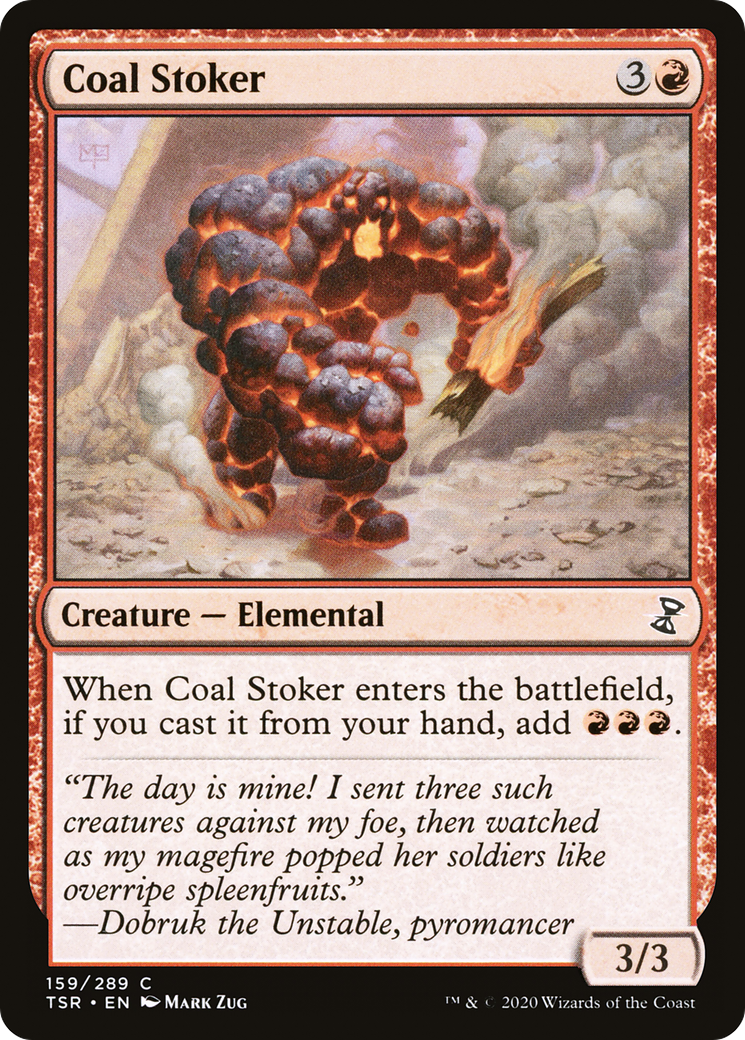 Coal Stoker (TSR-159) [Time Spiral Remastered] Foil