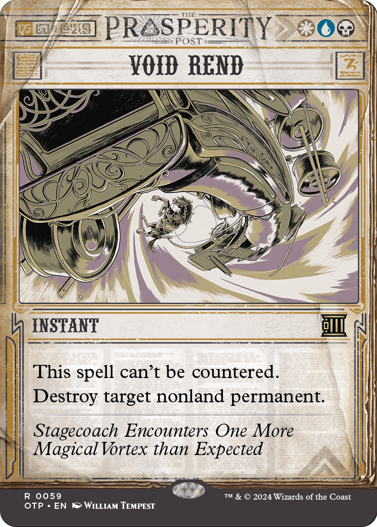 Void Rend (OTP-059) (Showcase) (Borderless) [Breaking News]