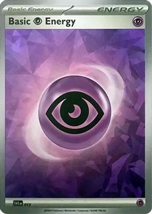 Basic Psychic Energy (Cracked Ice Holo) (013) [SVE Scarlet & Violet Energies] Holofoil - Common