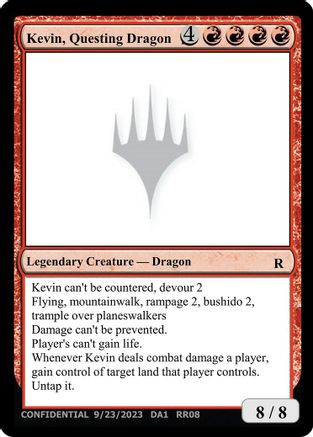 Kevin, Questing Dragon [Un-Known Event Playtest Cards]