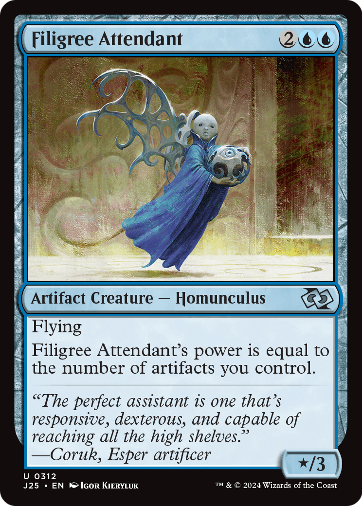 Filigree Attendant (J25-312) [Foundations Jumpstart]
