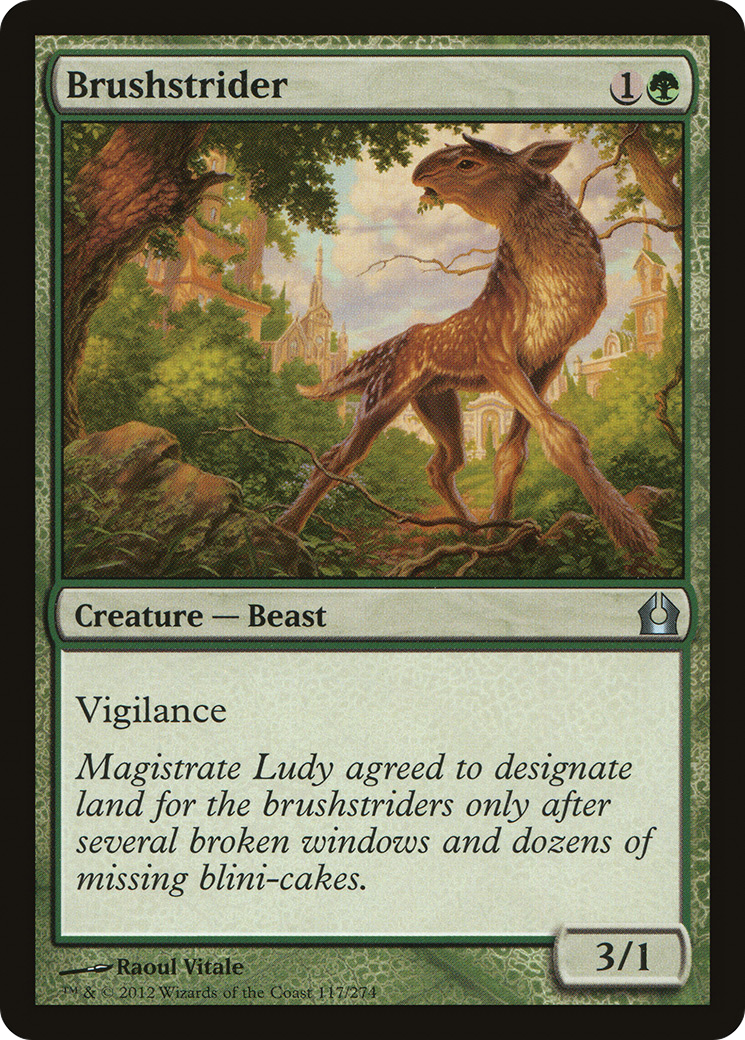 Brushstrider (RTR-117) [Return to Ravnica]