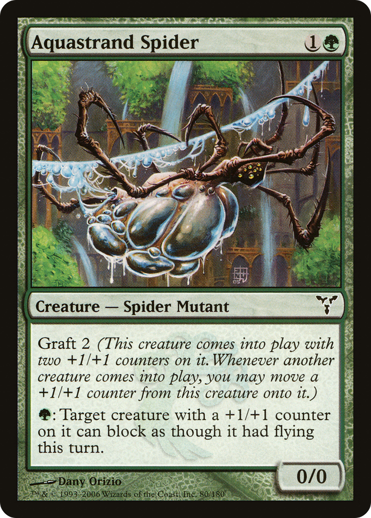 Aquastrand Spider (DIS-080) [Dissension] Foil