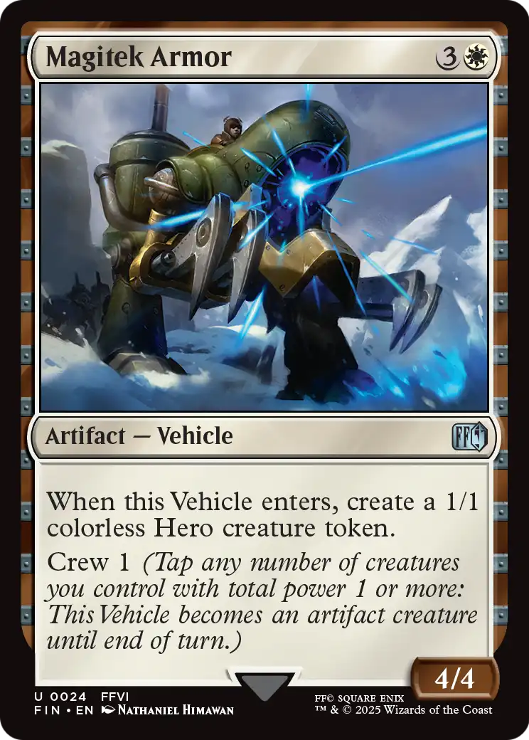 Magitek Armor (FIN-024) [FINAL FANTASY] Foil