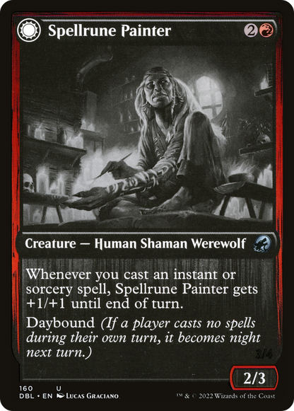 Spellrune Painter (DBL-160) [Innistrad: Double Feature] Foil