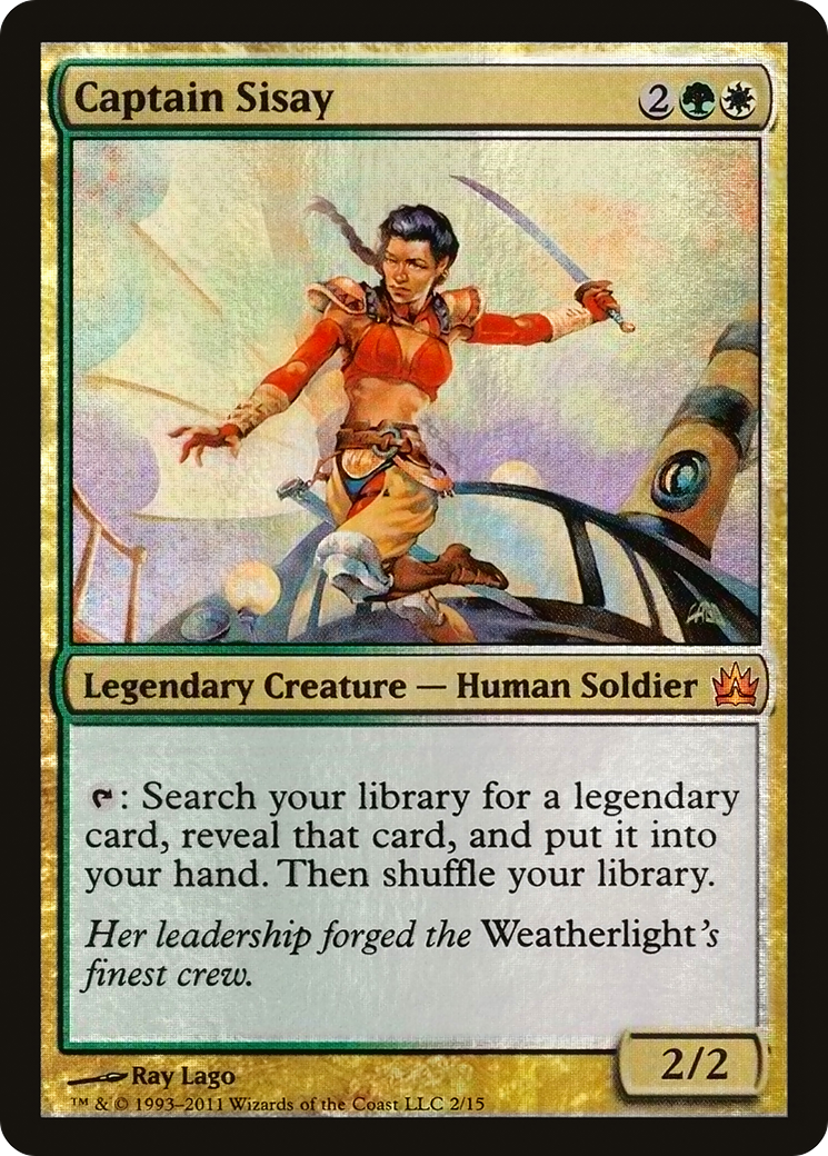 Captain Sisay [From the Vault: Legends] Foil