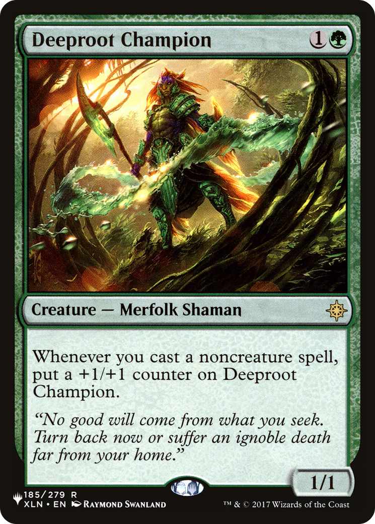 Deeproot Champion (LIST-XLN-185) [The List]