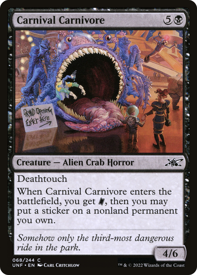 Carnival Carnivore (UNF-068) [Unfinity]