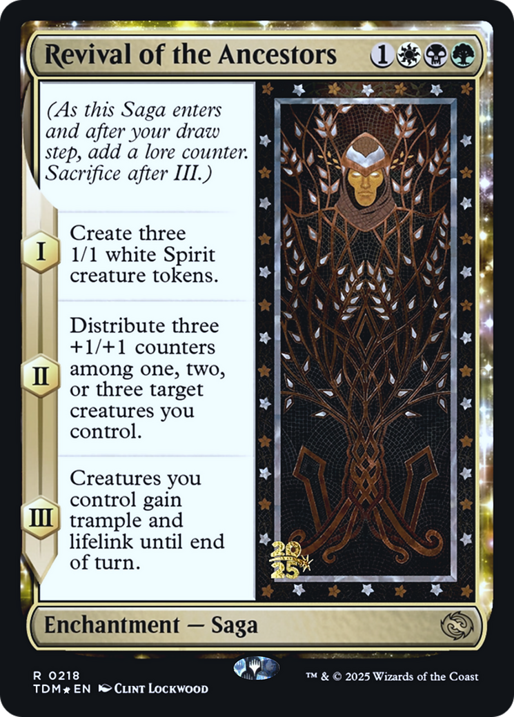 Revival of the Ancestors (PRE-218) [Prerelease Cards] Foil