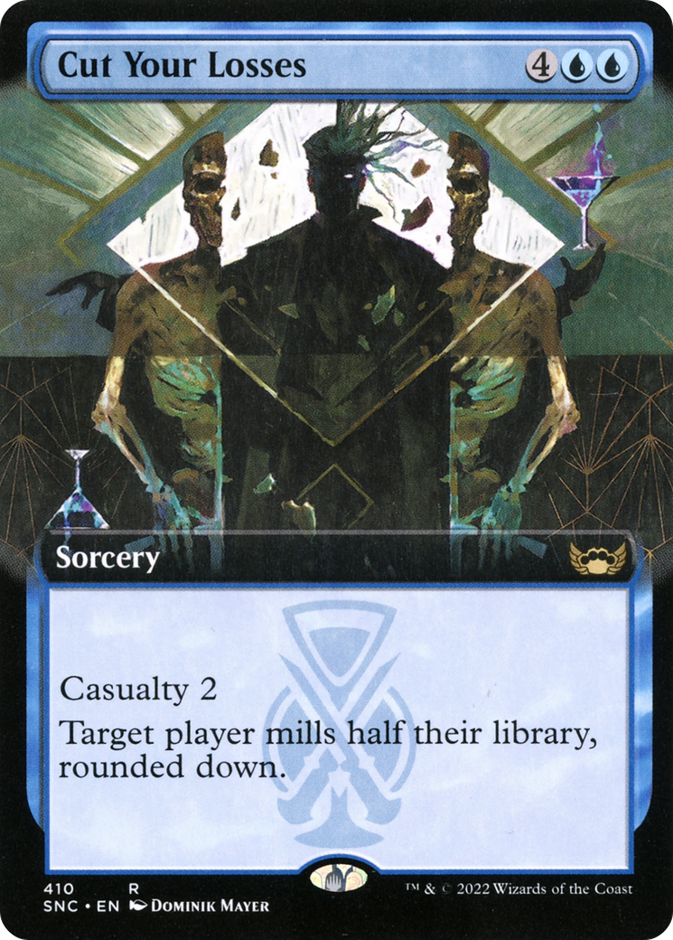 Cut Your Losses (Extended Art) (SNC-410) [Streets of New Capenna] Foil