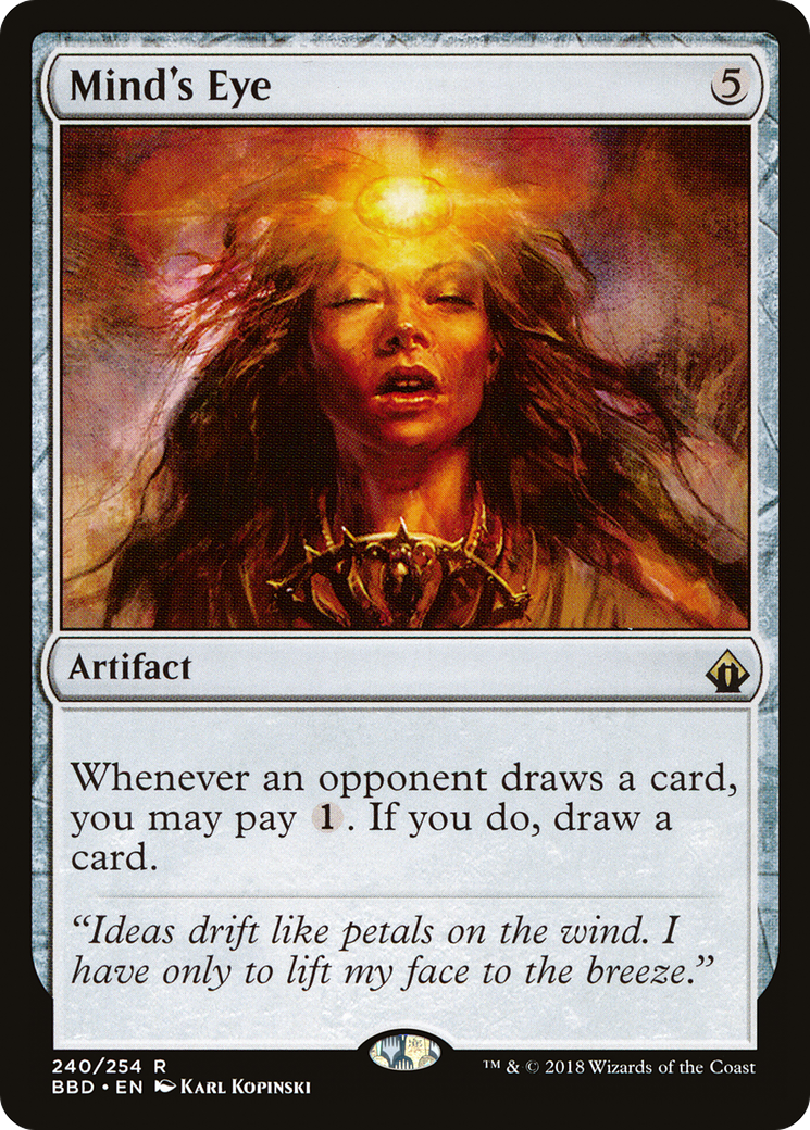 Mind's Eye (BBD-240) [Battlebond] Foil