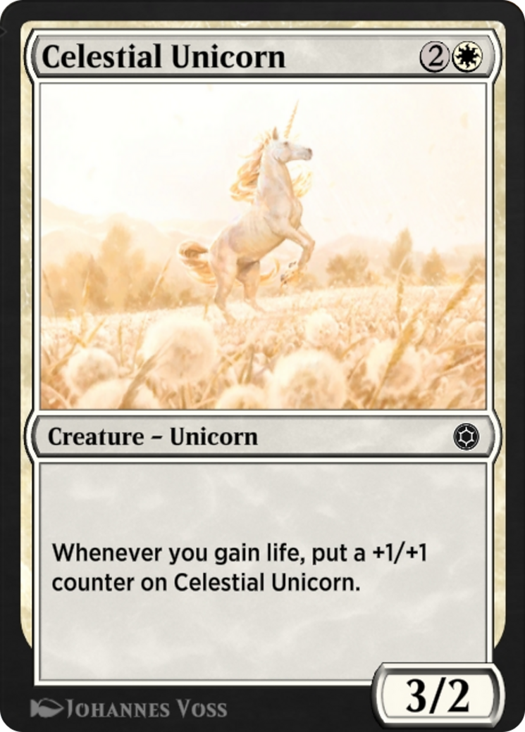 Celestial Unicorn (HBG-086) [Alchemy Horizons: Baldur's Gate]