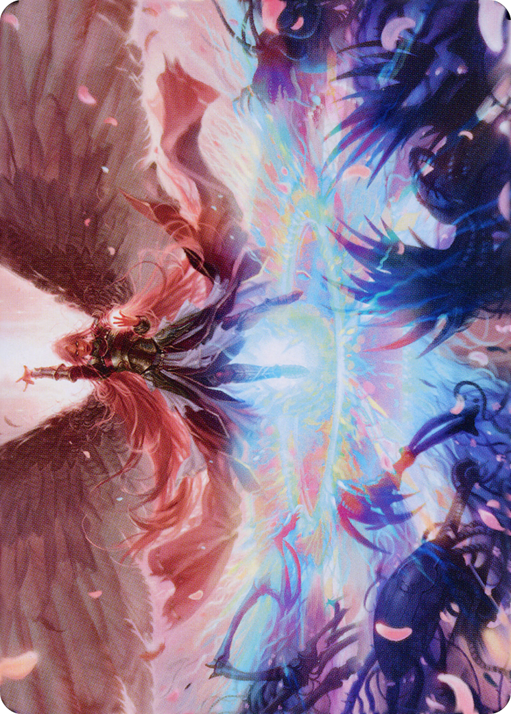 Iridian Maelstrom // Iridian Maelstrom (ADMU-047) (Borderless) [Dominaria United Art Series] Foil