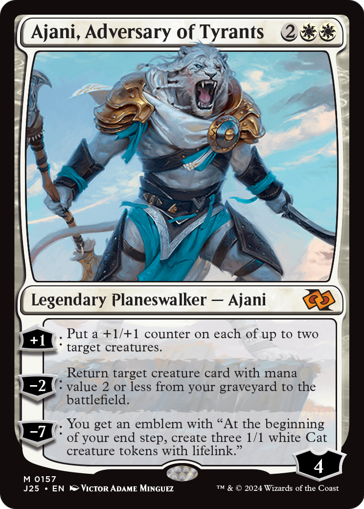 Ajani, Adversary of Tyrants (J25-157) [Foundations Jumpstart]