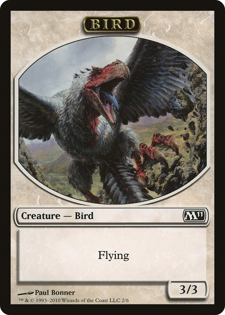 Bird Token (M11-002) [Magic 2011 Tokens]