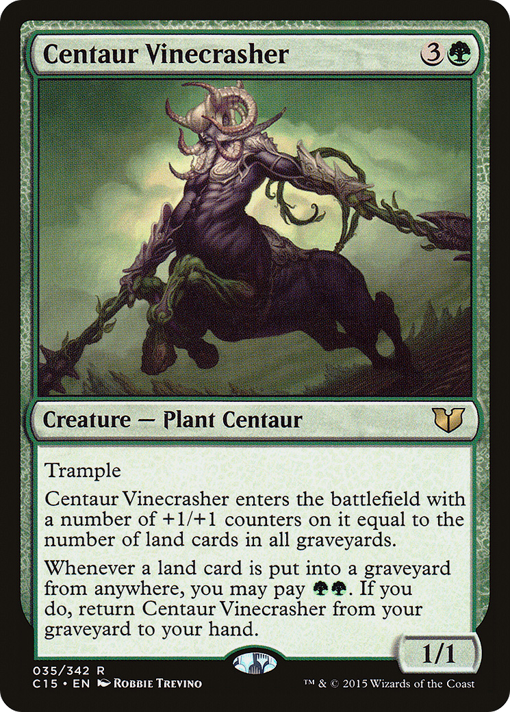 Centaur Vinecrasher (C15-035) [Commander 2015]