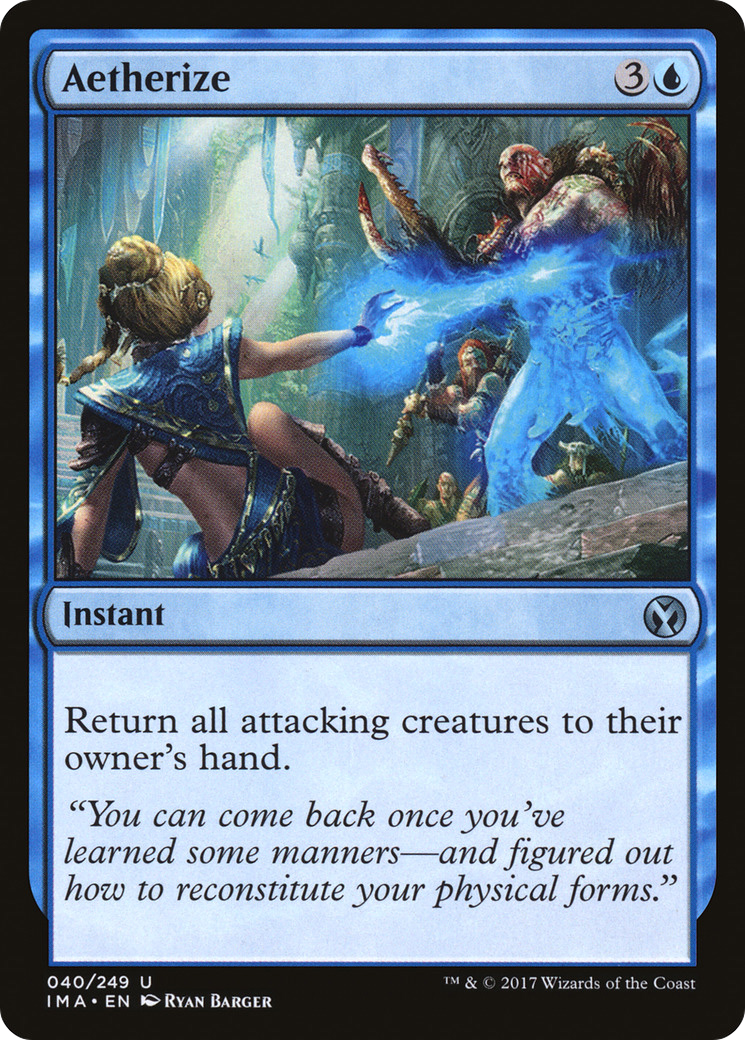 Aetherize (IMA-040) [Iconic Masters]