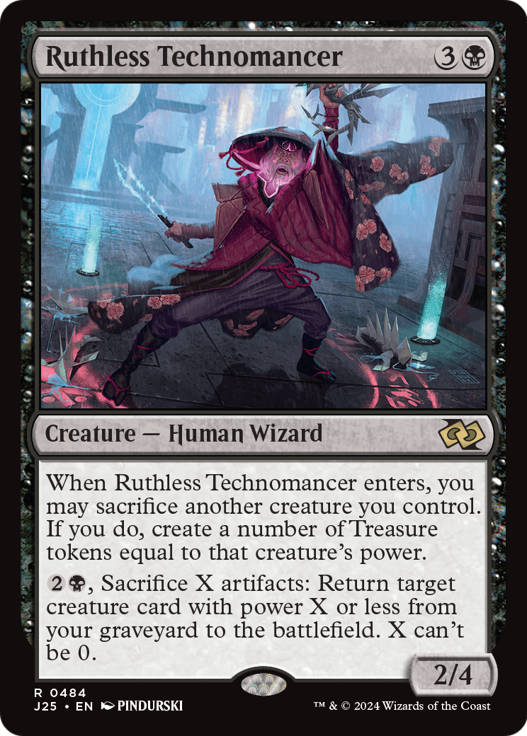 Ruthless Technomancer (J25-484) [Foundations Jumpstart]