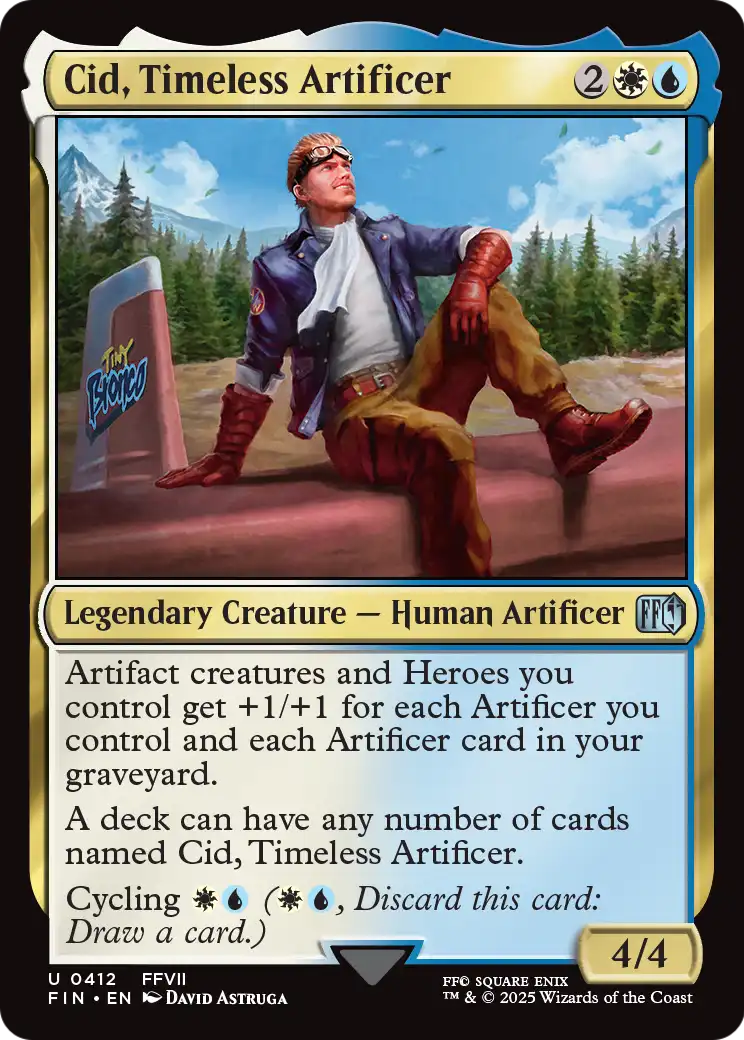 Cid, Timeless Artificer (FIN-412) [FINAL FANTASY]