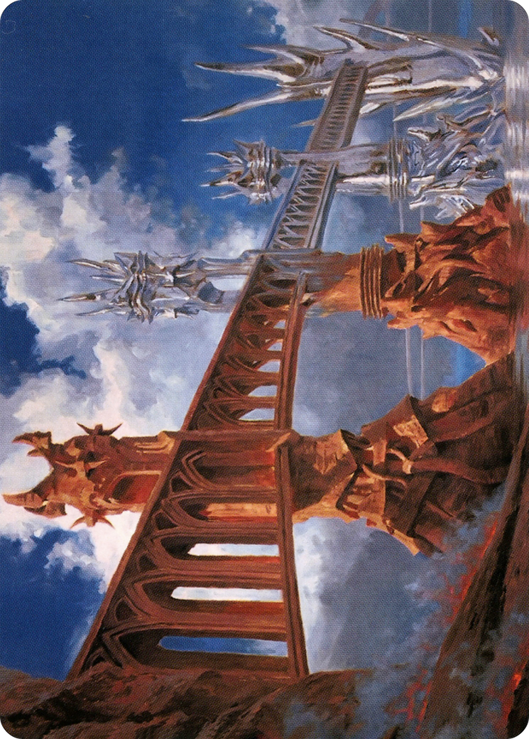 Silverbluff Bridge // Silverbluff Bridge (AMH2-078) (Borderless) [Modern Horizons 2 Art Series]