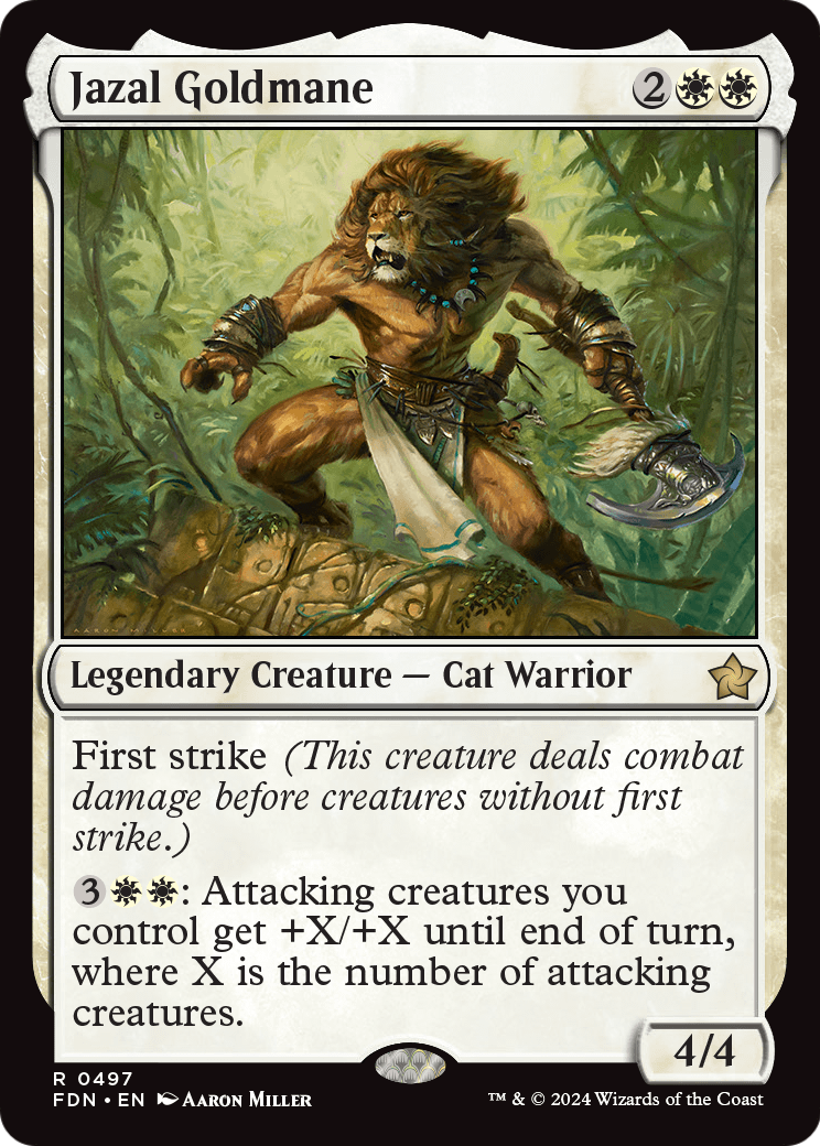 Jazal Goldmane (FDN-497) [Foundations]