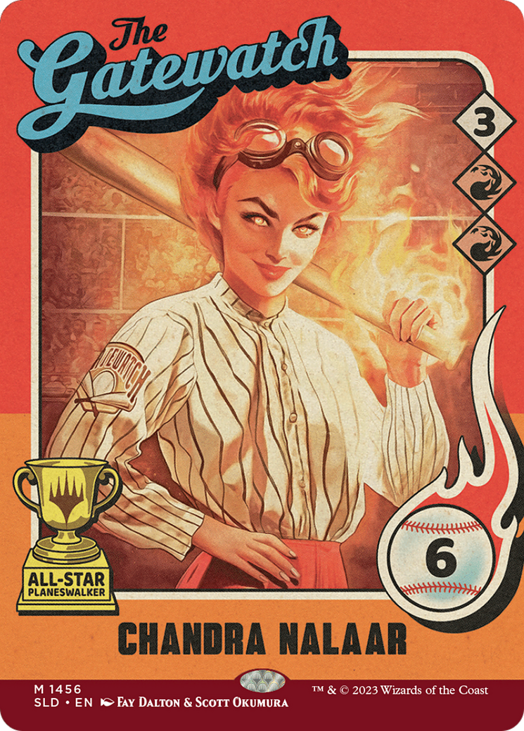 Chandra Nalaar (SLD-1456) (Borderless) [Secret Lair Drop]