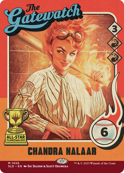 Chandra Nalaar (SLD-1456) (Borderless) [Secret Lair Drop]